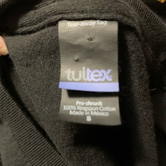 SOLD- Stevie Ray Vaughan/Double Trouble Mens Blk T Sz S - Picture 2 of 2